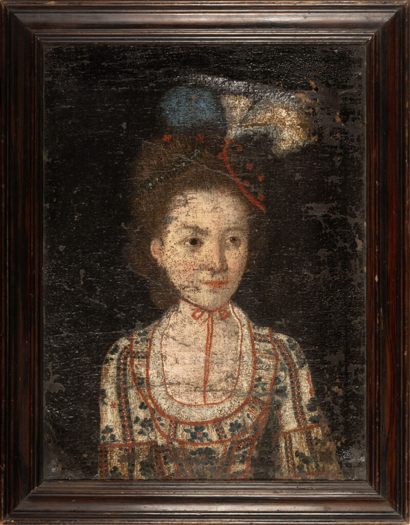 ÉCOLE FRANÇAISE DU DÉBUT DU XVIIIe SIÈCLE : « Portrait…