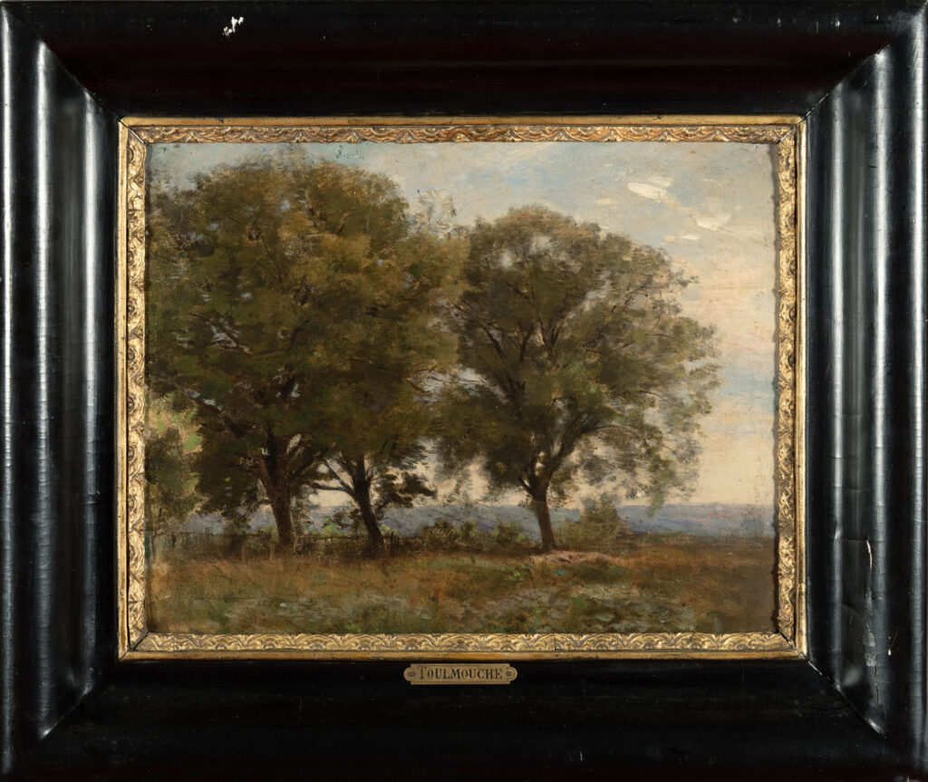 TOULMOUCHE Auguste ( 1829-1890), attribué à : « Bosquet »,…