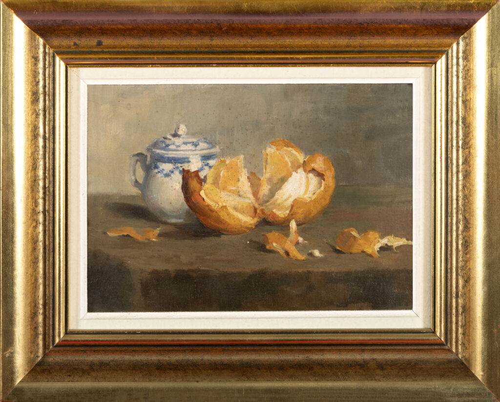 ÉCOLE DU XXe SIÈCLE : « Nature morte à l&rsquo;orange…