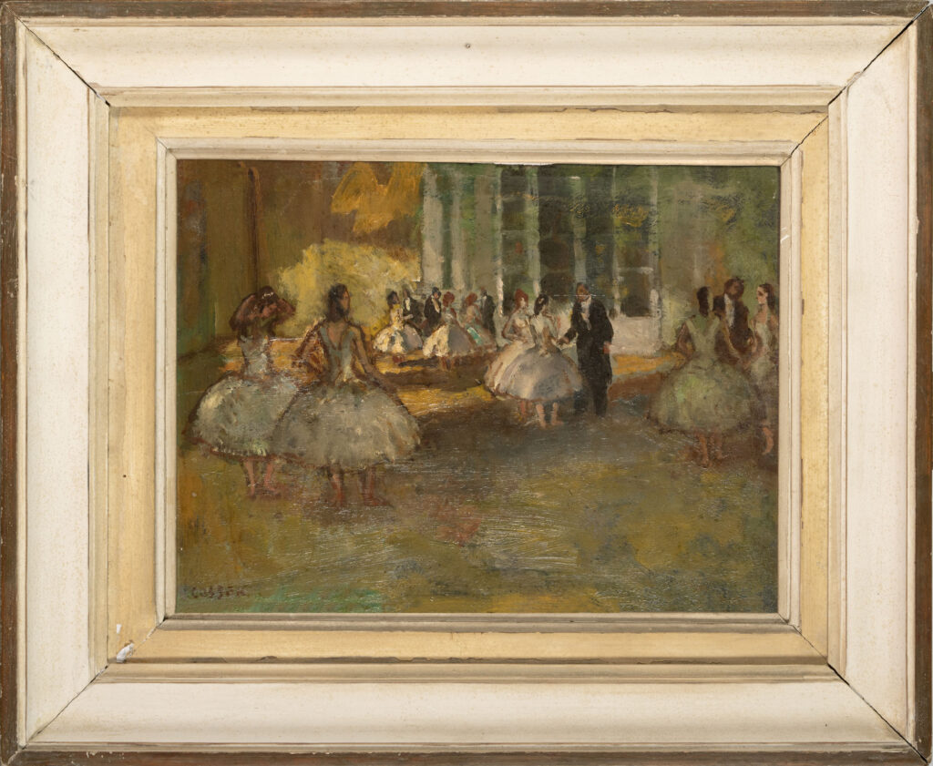 COSSON Marcel (1878-1956) : « Le foyer de l&rsquo;Opéra »,…