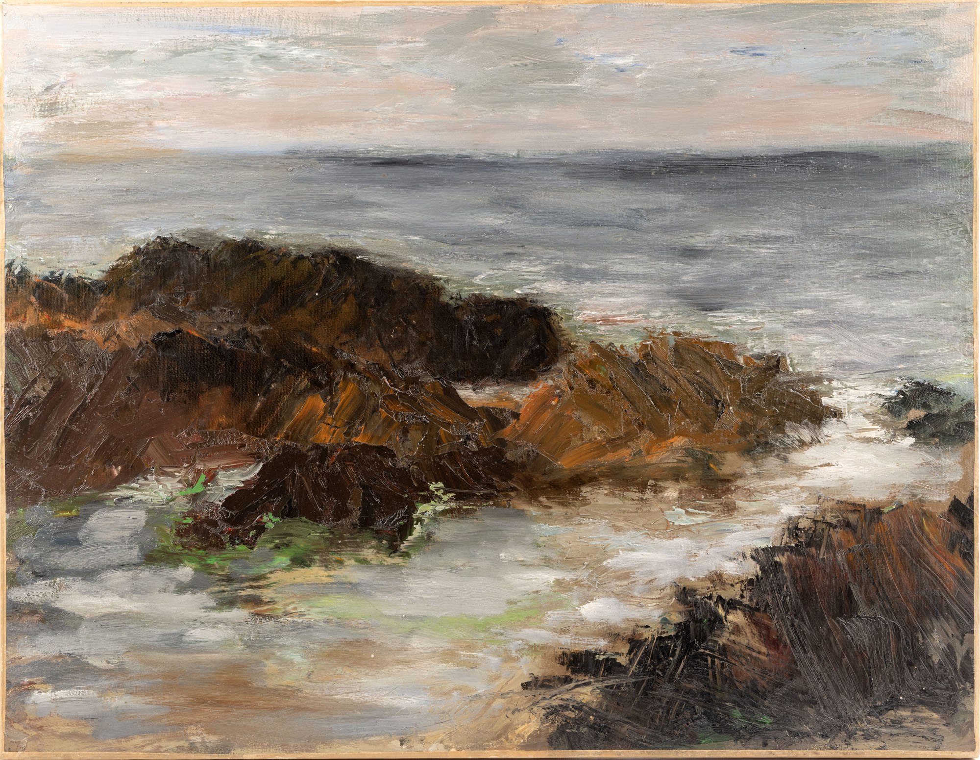 CARNAC Denise (1922-1994) (dite CANARD) : « Roches en Bretagne…