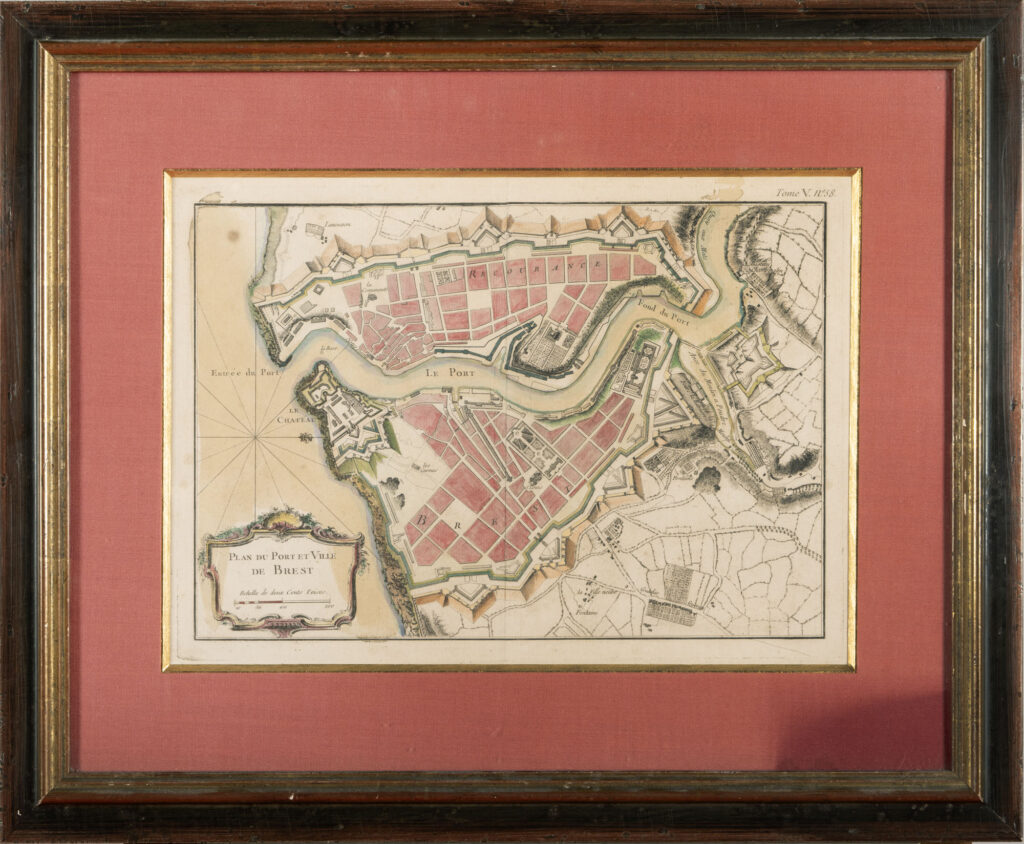 BELLIN Jacques-Nicolas (1703 -1772) : « Plan du port et…