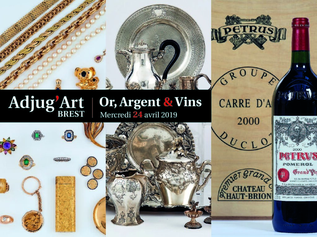 Couverture du catalogue — Or Argent Vin Brest