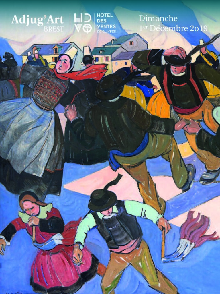 Couverture du catalogue — Tableaux Pierre de Belay Benodet