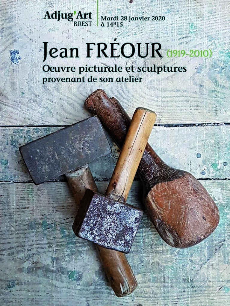 Couverture du catalogue — Jean Freour Brest