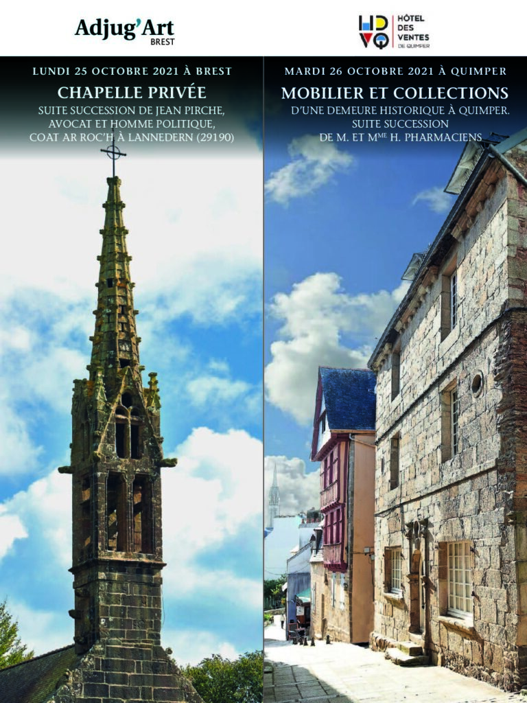 Couverture du catalogue — Chapelle Collection Mobilier Quimper