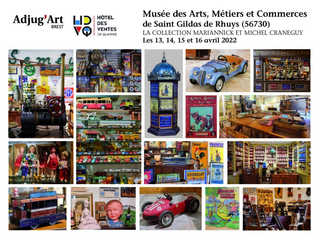 Couverture du catalogue — Musée des Arts Métiers et Commerces Saint Gildas de Rhuys