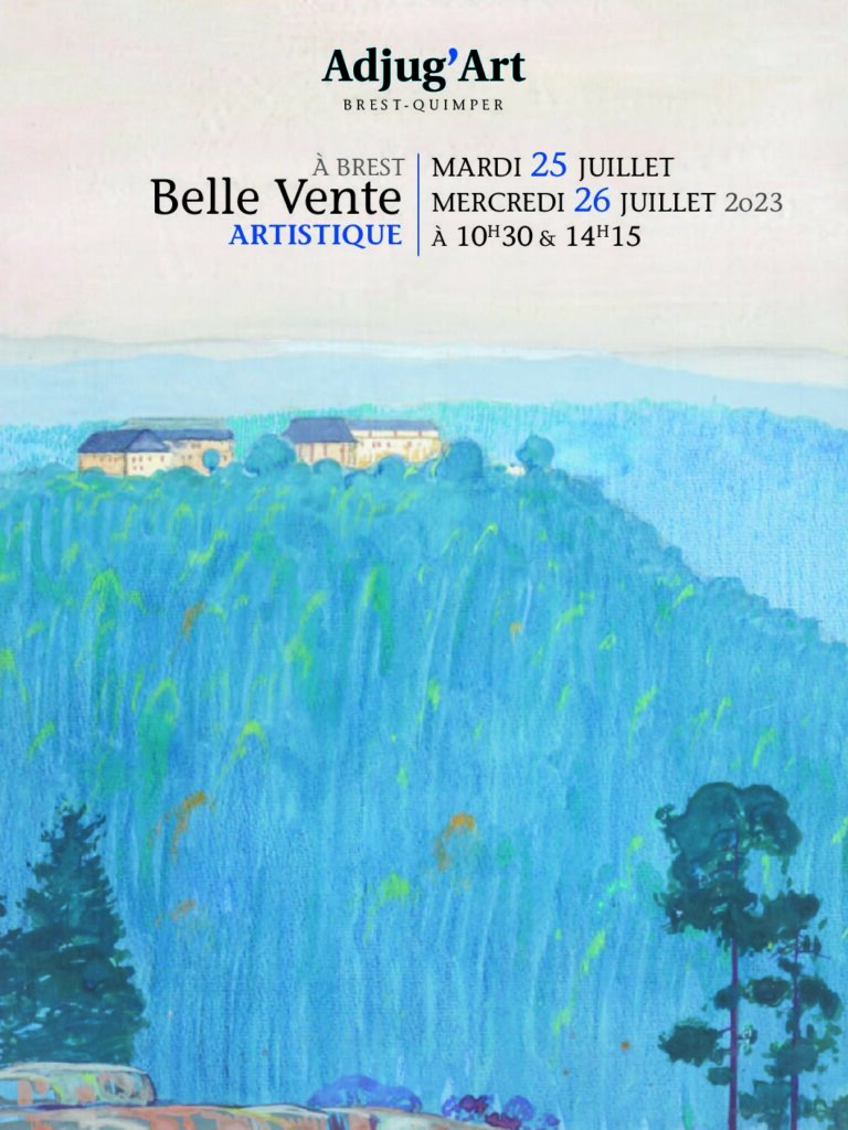 Couverture du catalogue — Belle vente Artistique Brest