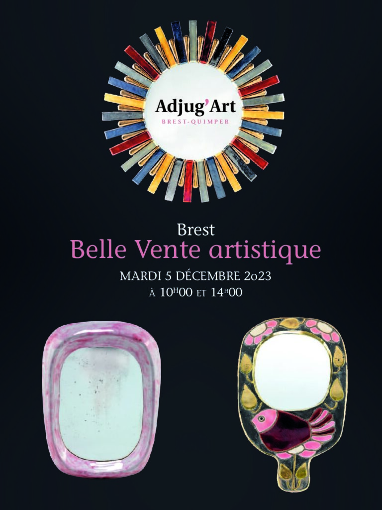 Couverture du catalogue — Belle Vente Artistique Brest