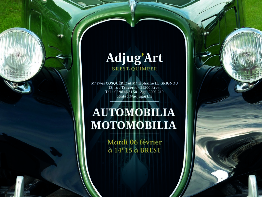 Couverture du catalogue — Automobile Brest