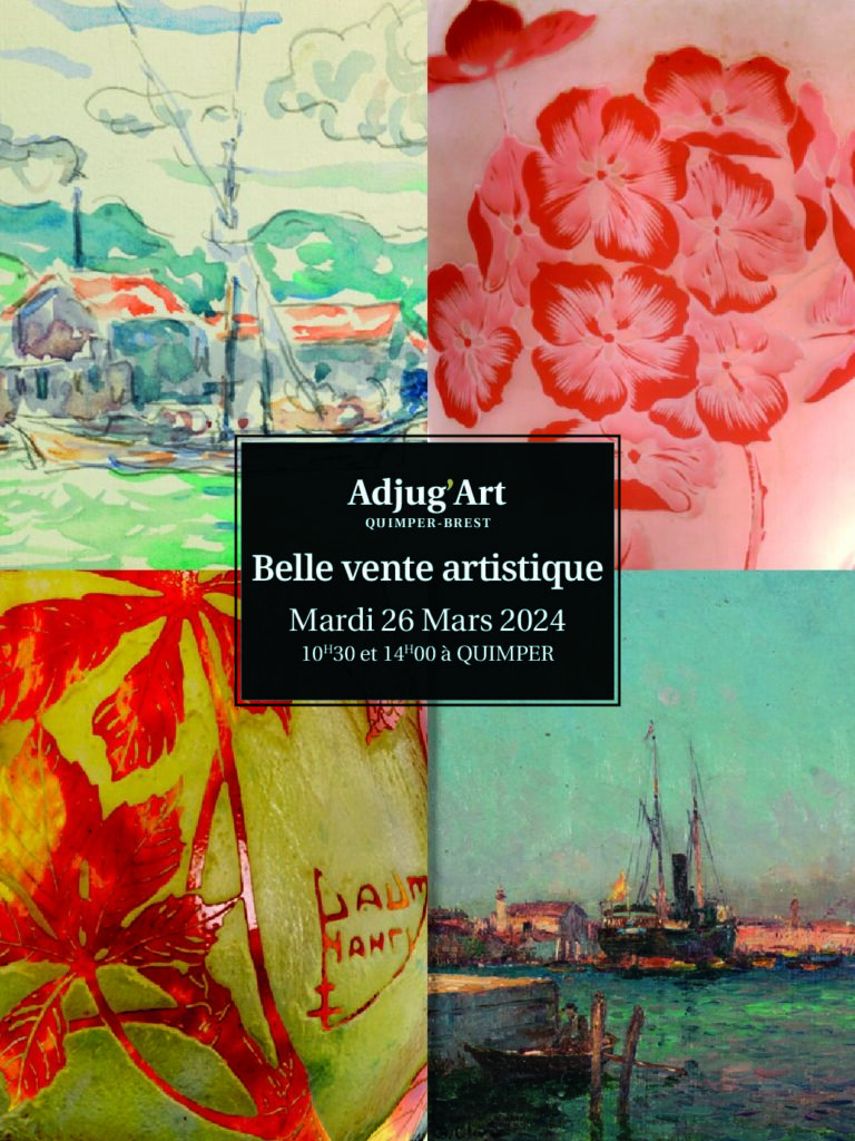 Couverture du catalogue — Belle Vente Artistique Quimper