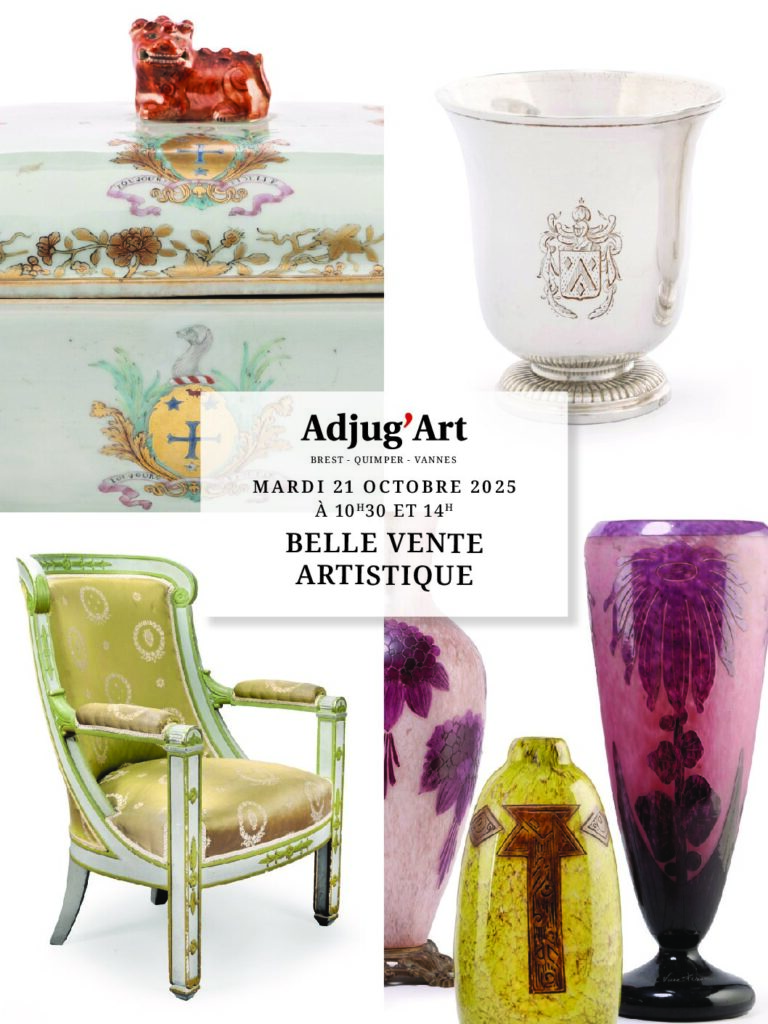 Couverture du catalogue — Belle Vente Artistique Brest