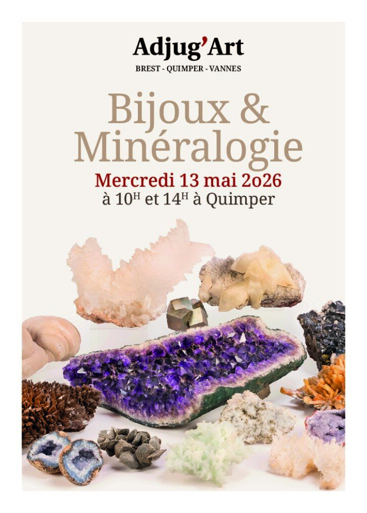 Couverture du catalogue — Bijoux et Minéralogie Quimper