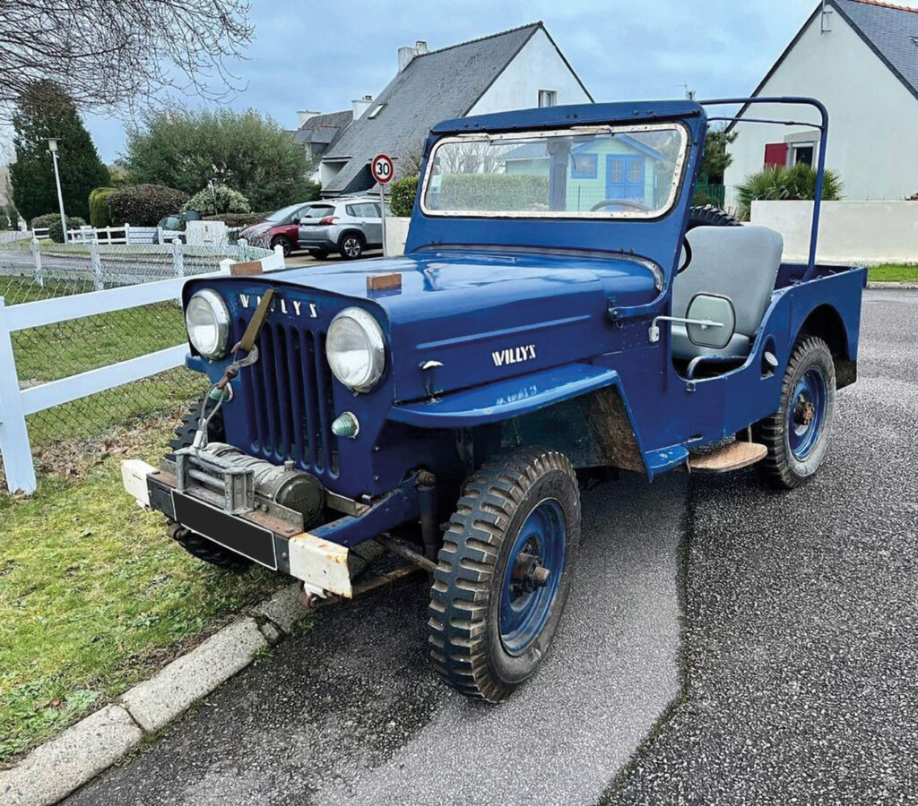 HOTCHKISS-WILLYS JH101 – ANNEE 1955 -13 CV – 4 places…