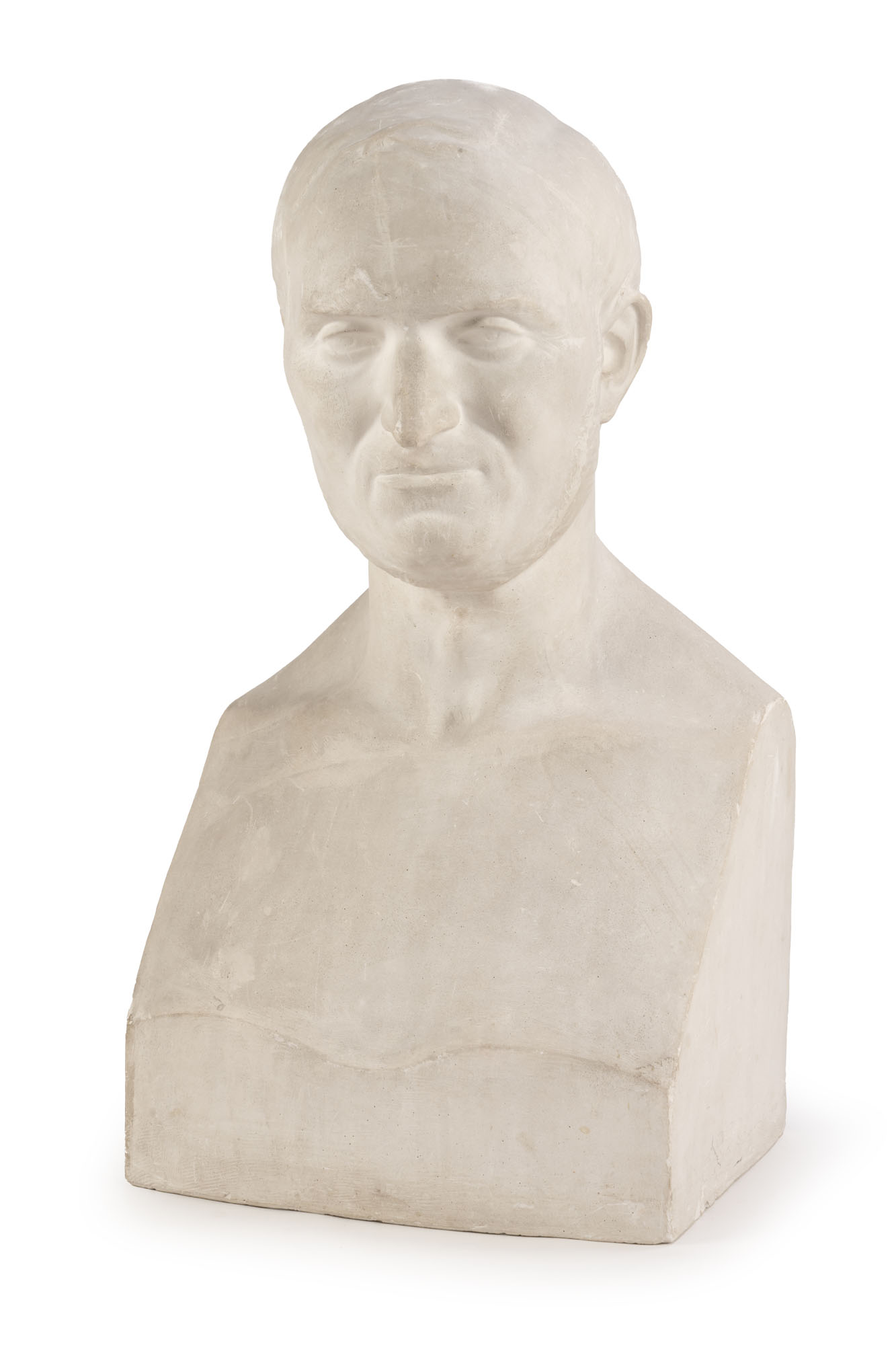 POITEVIN Philippe (1831-1907) : BUSTE en plâtre en représentant un…