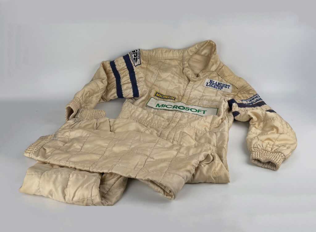 Atelier LECOMTE, STUDIO 21 : COMBINAISON DE PILOTE AUTOMOBILE INIFUGEE,…