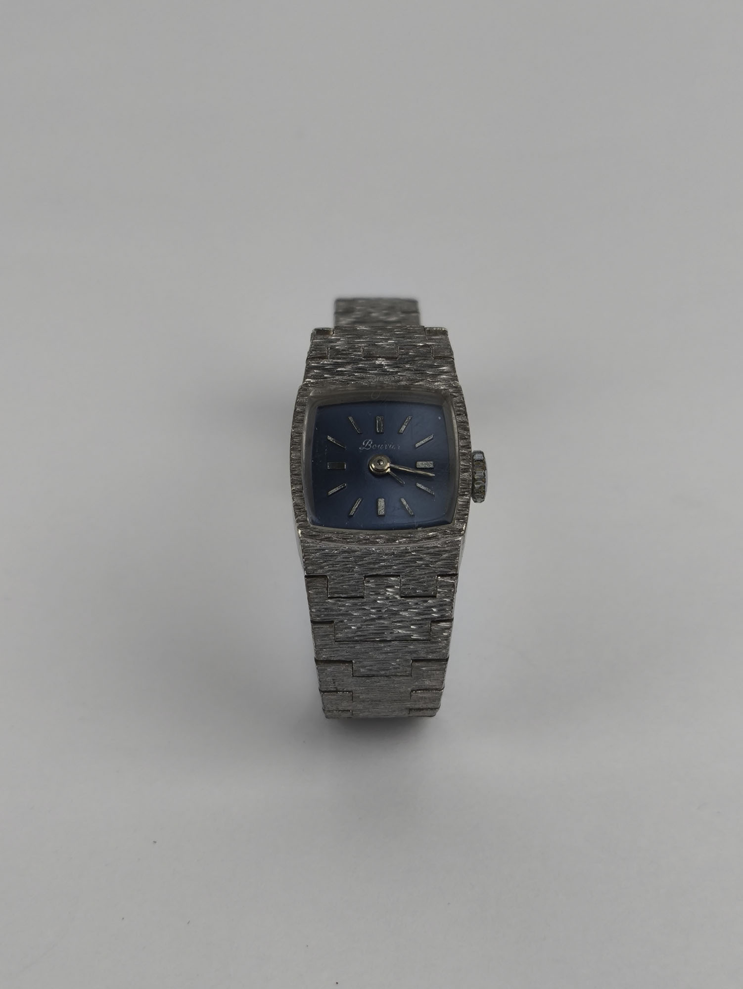 BOUVIER : MONTRE DE DAME en argent 925 millièmes, boitier…