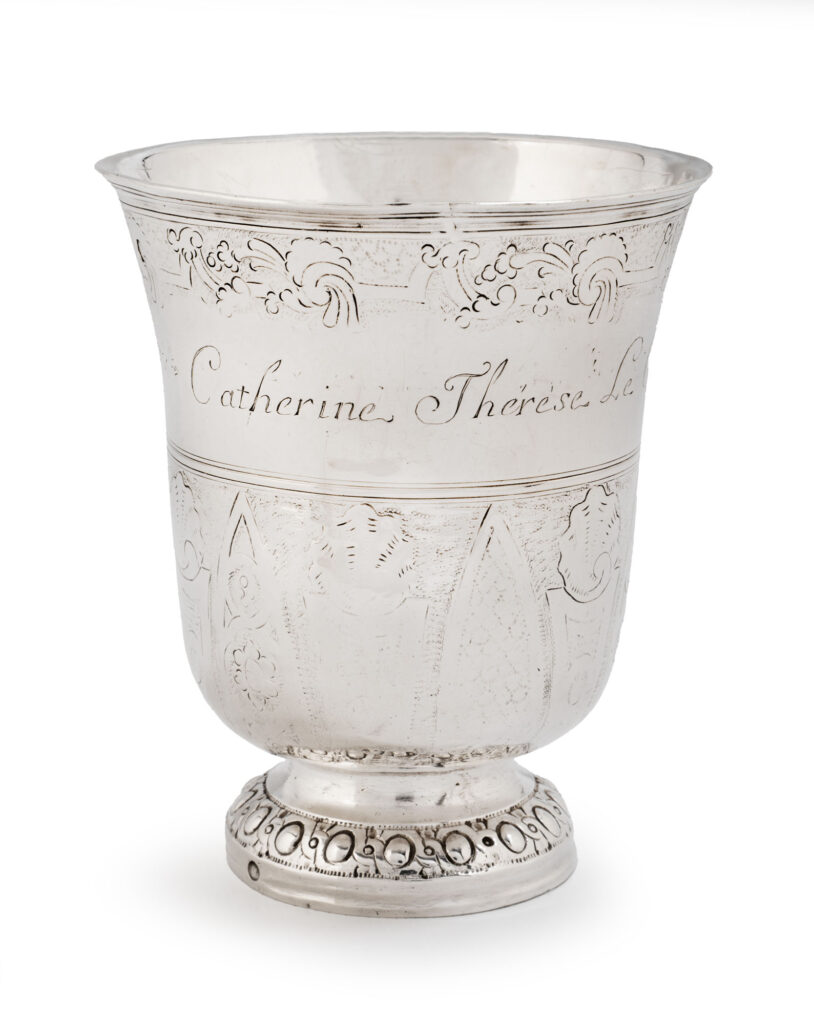 GOBELET en argent, PARIS 1744-1750 par Jean DEBRIE reçu en…