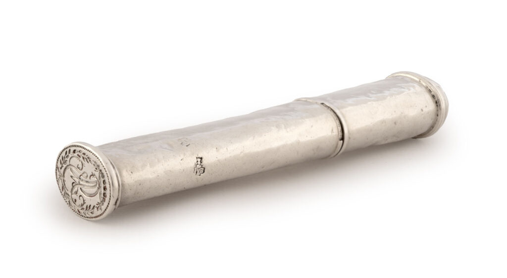 ÉTUI À CIRE en argent, PARIS 1781-1782 par Jean-Baptiste LIZON…