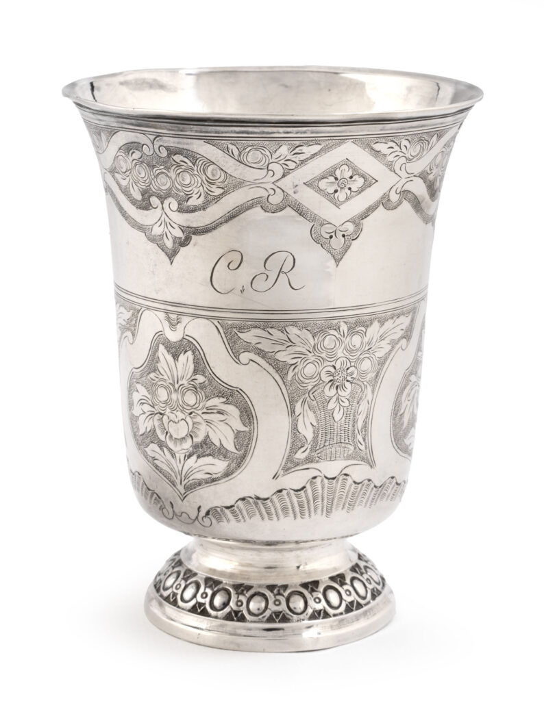 GOBELET en argent, PARIS 1785-1786 par Noël-César BOUTHEROUE-DESMARAIS reçu en…