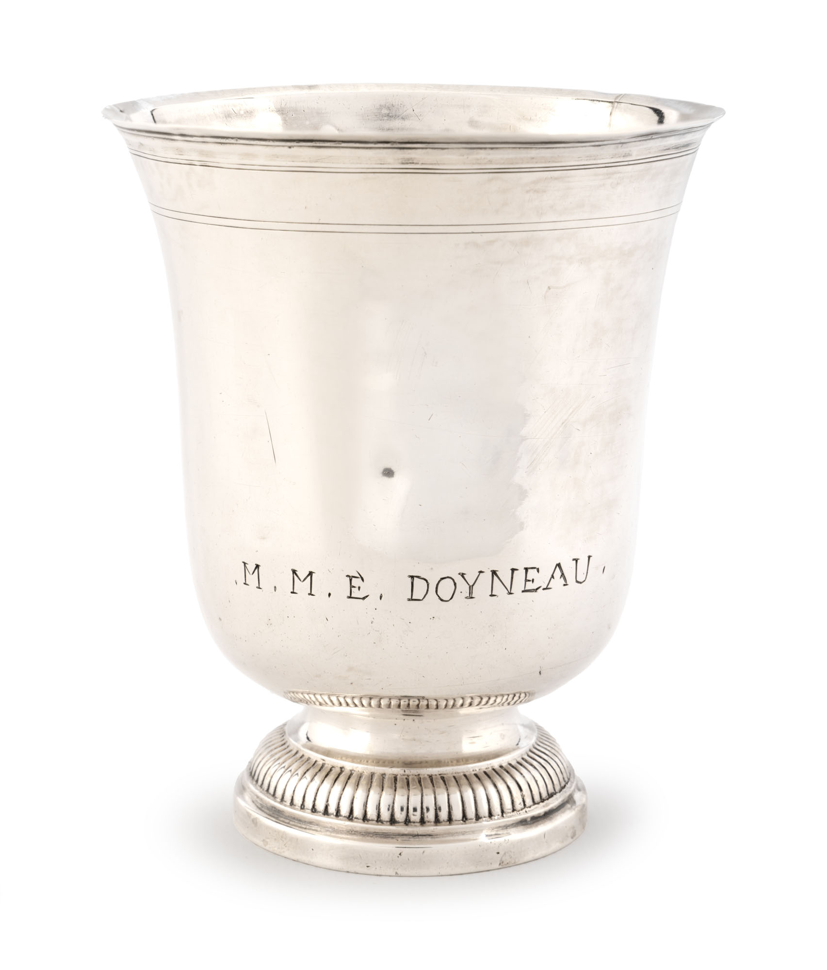 GOBELET en argent, MEAUX 1750-1768 par Jean BRISSOT ou BRICEAU…