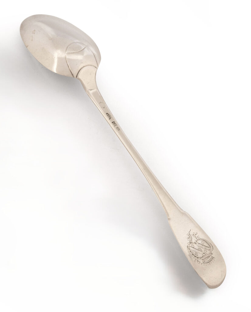 CUILLER A RAGOÛT en argent, RENNES 1756-1758 par Tanguy-Gabriel FOUQUET…