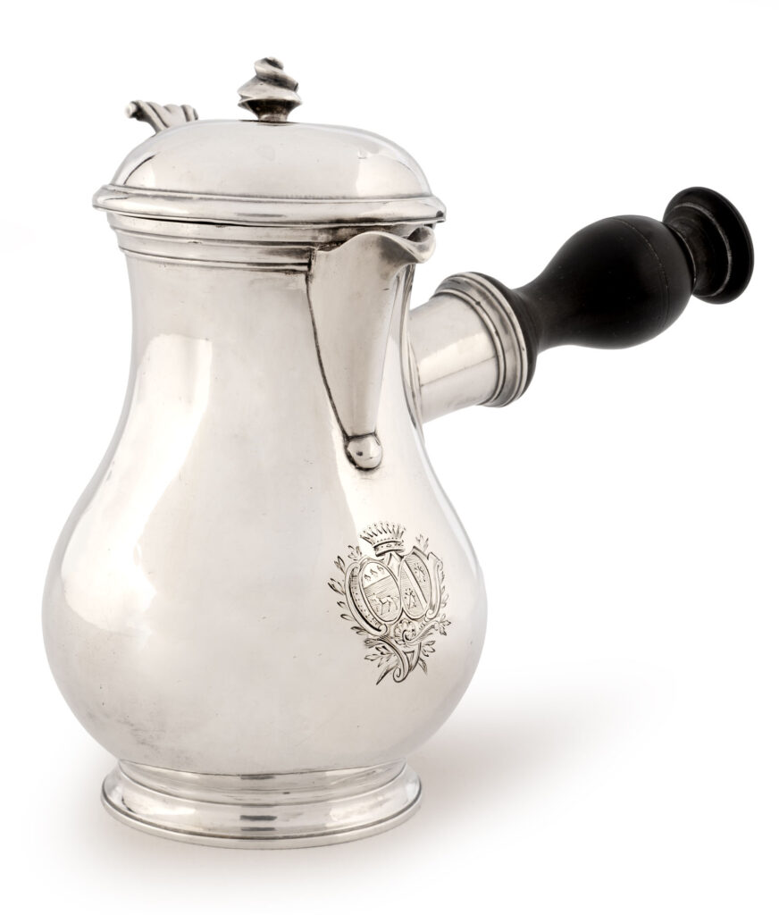 CAFETIÈRE ÉGOISTE en argent, RENNES 1772-1774 par Pierre-Julien BUCHET reçu…
