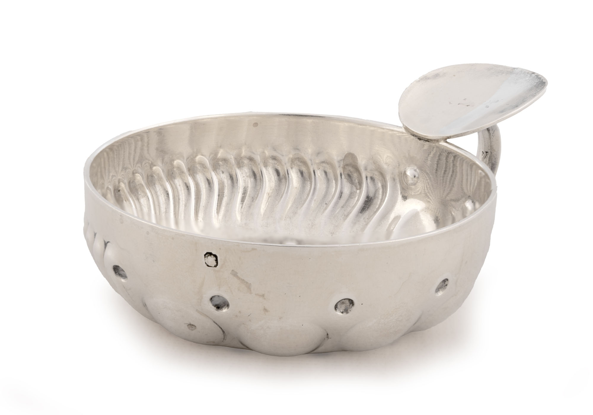 TASTEVIN OU TASSE À VIN en argent, poinçon Minerve 1er…