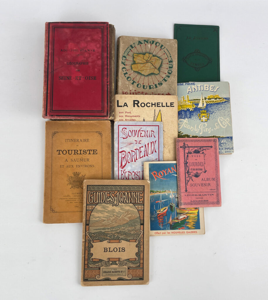 JOANNE Adolphe et Paul : ENSEMBLE de 22 LIVRETS géographiques,…