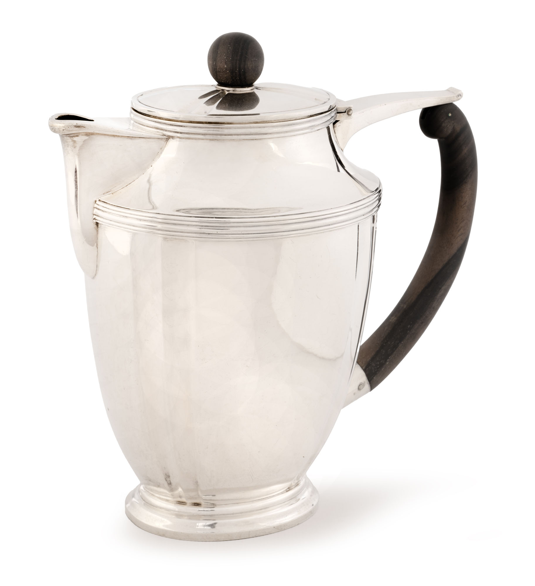 CAFETIÈRE « marabout » en argent, poinçon Minerve 1er Titre…