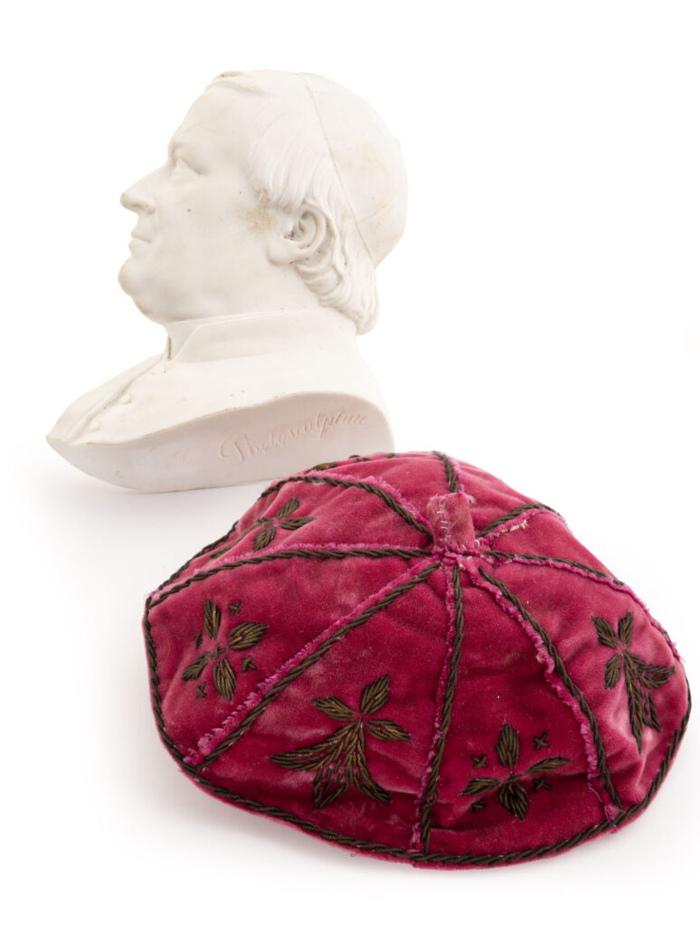 LANZIROTTI Antonio Giovanni (1839-1911) : « Profil du Pape Pie…
