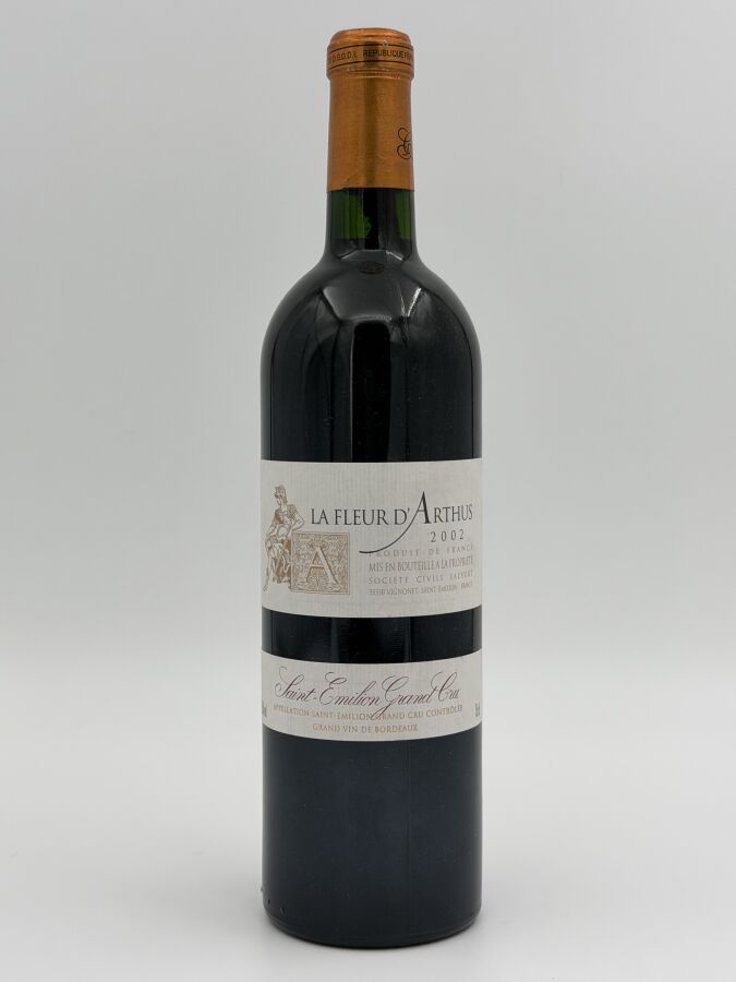 1 BOUTEILLE de La Fleur d&rsquo;Arthus 2002, SEGC. Niveau P.…