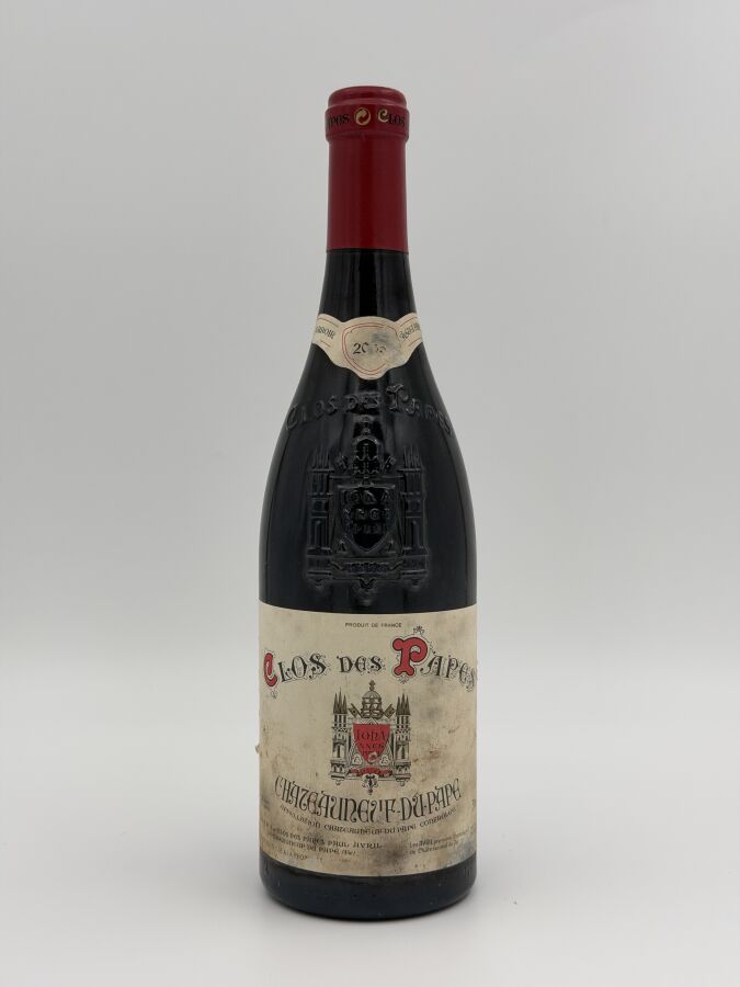 1 BOUTEILLE de Clos des Papes 2005, Châteauneuf-du-Pape. Niveau P.…