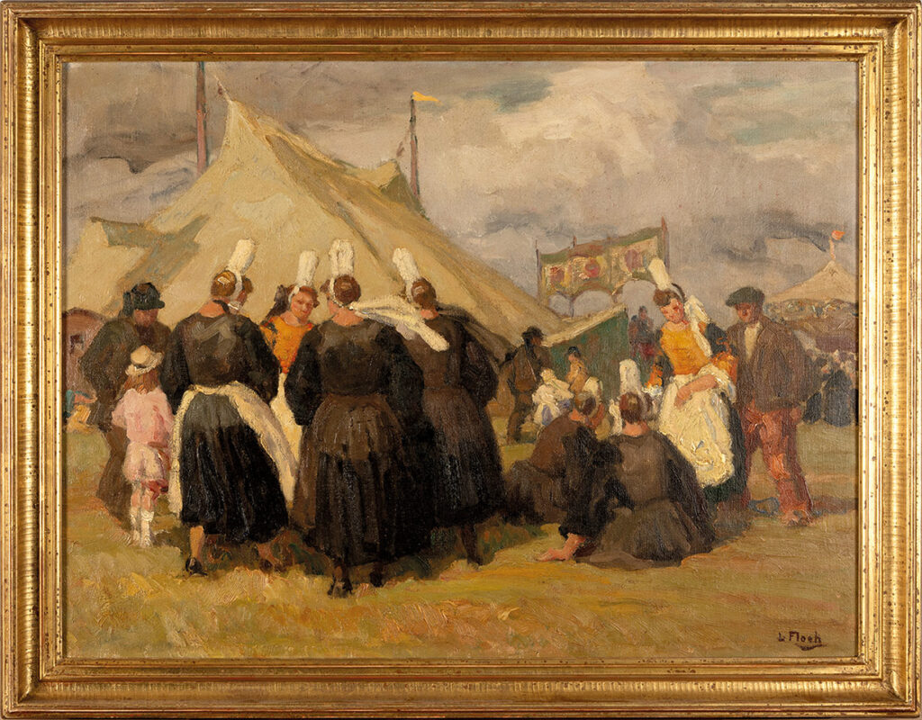 Scène de pardon à Notre Dame de la joie
