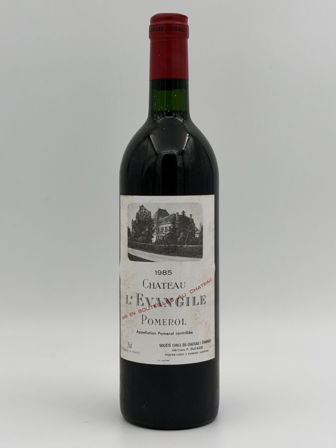 1 BOUTEILLE de Château L&rsquo;Évangile 1985, Pomerol. Niveau BG. Étiquette…