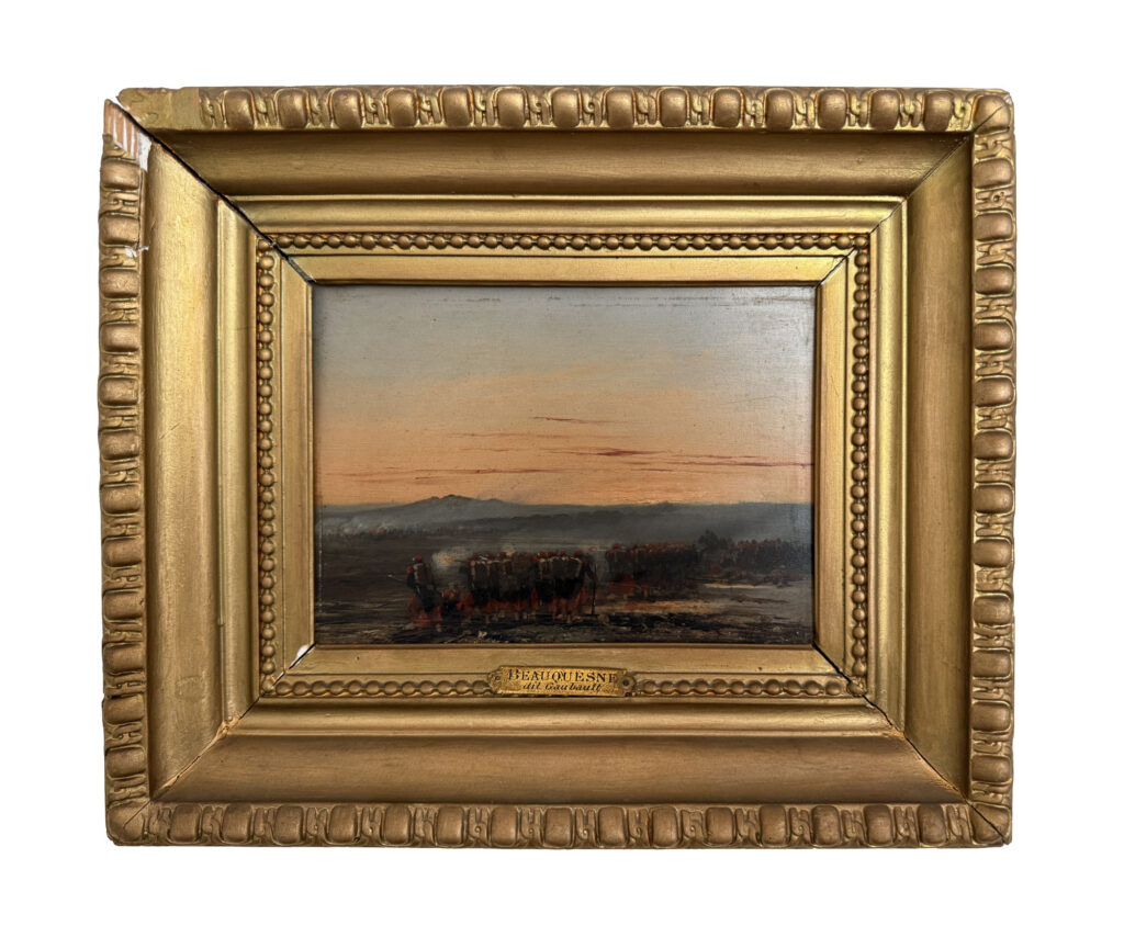BEAUQUESNE Wilfrid-Constant dit GAUBAULT (1840-1913) : « Soldats de la…