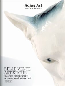 Couverture du catalogue — Belle vente artistique